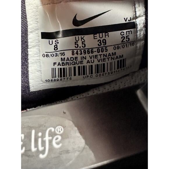 Women's Nike Free Connect Gray/Black Slip On Trainers Sz 8 Athletic Gym - Picture 10 of 10